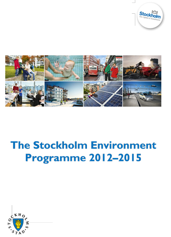 The Stockholm Environment Programme 2012-2015