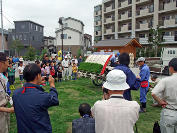 田植機の植付け刃回転